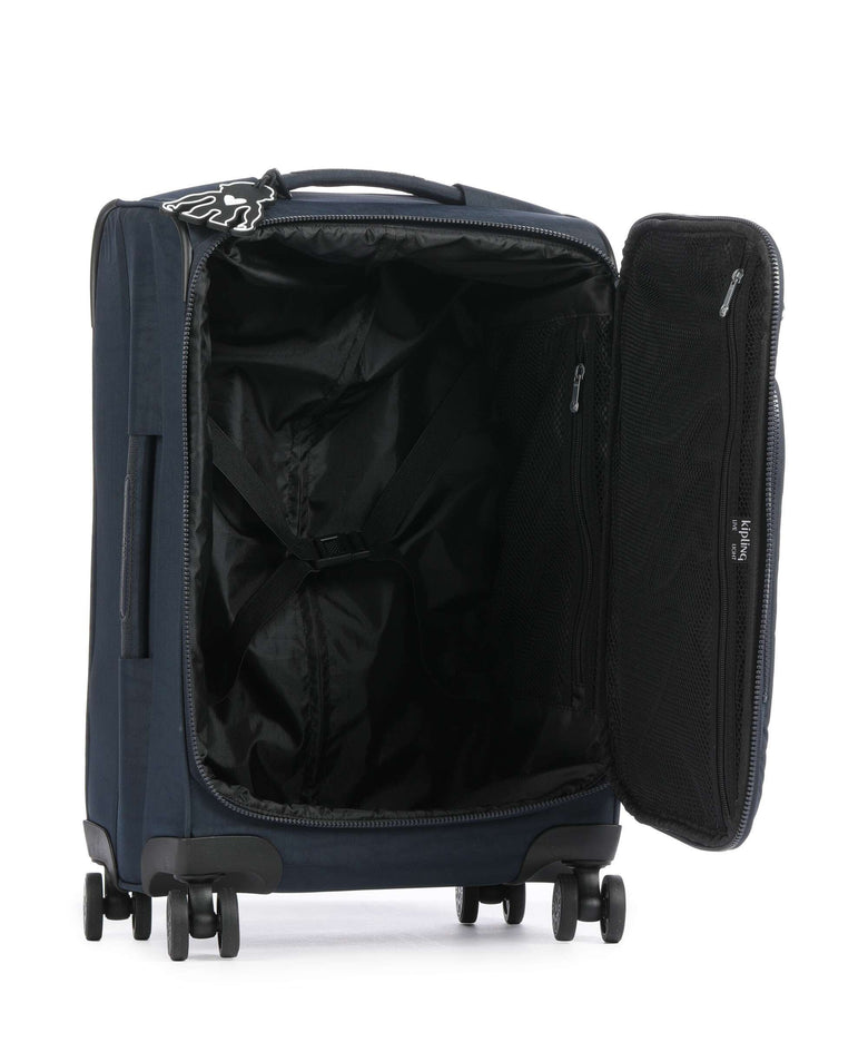 Kipling Basic New Youri S Spinner (4 wheels) blue bleu