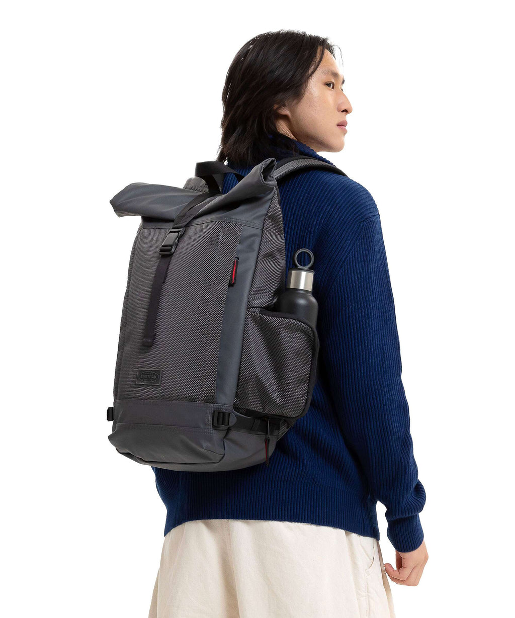 Eastpak Tecum Rolltop backpack cnnct accent grey