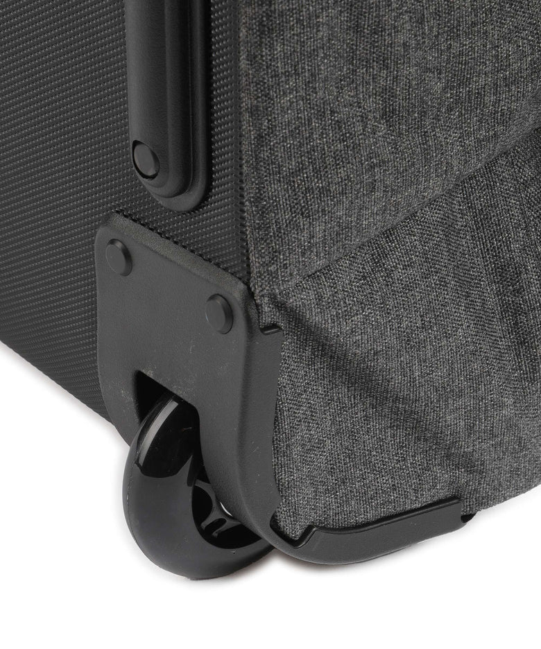 Eastpak Leatherface L + Travel bag with wheels black denim