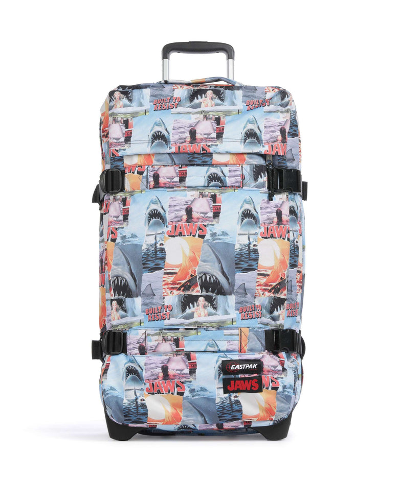 Eastpak Transit'R M Travel bag with wheels jaws print