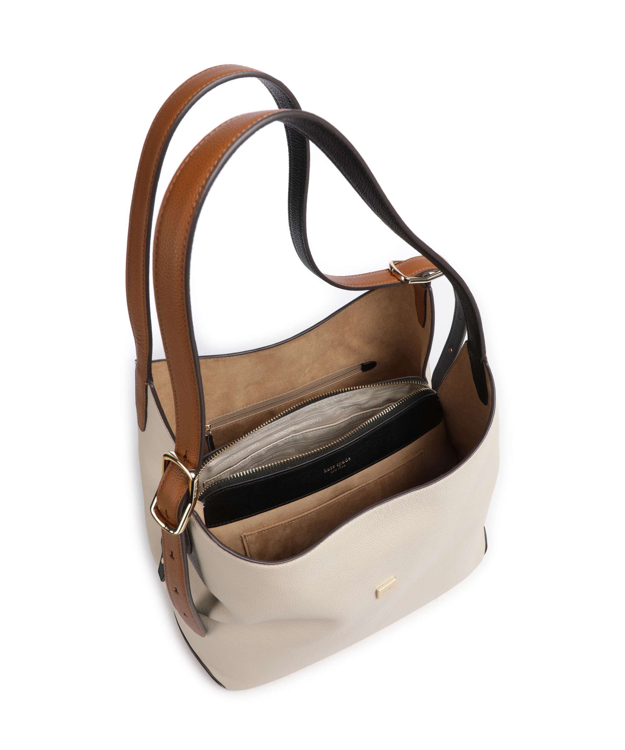 Kate Spade New York Deco Hobo bag milk glass/multicolour