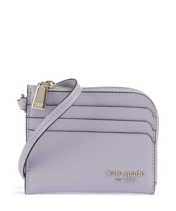 Kate Spade New York Devin Porta carte di credito lavender cream