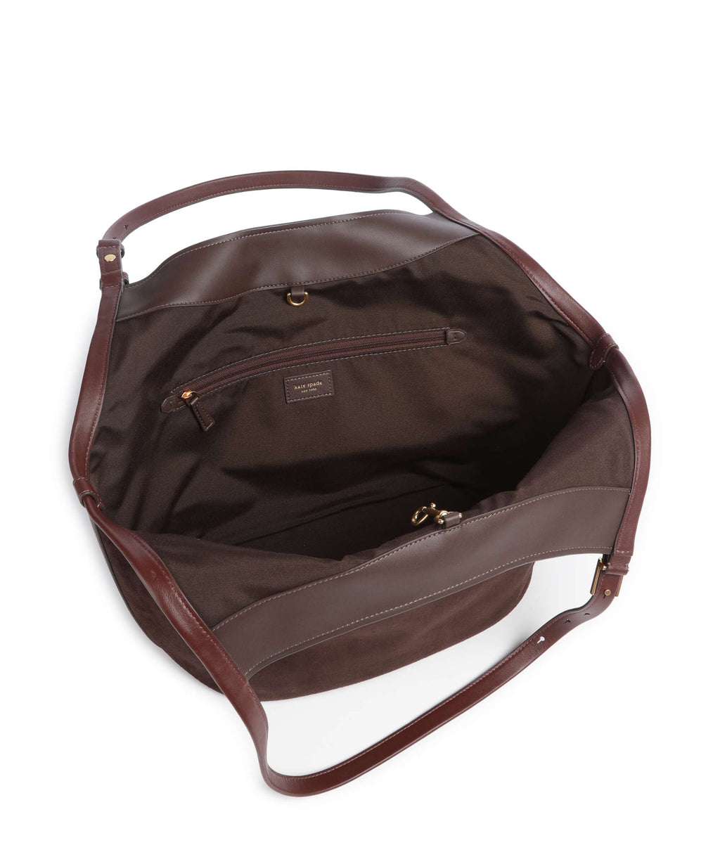 Kate Spade New York Deco Hobo bag hot fudge