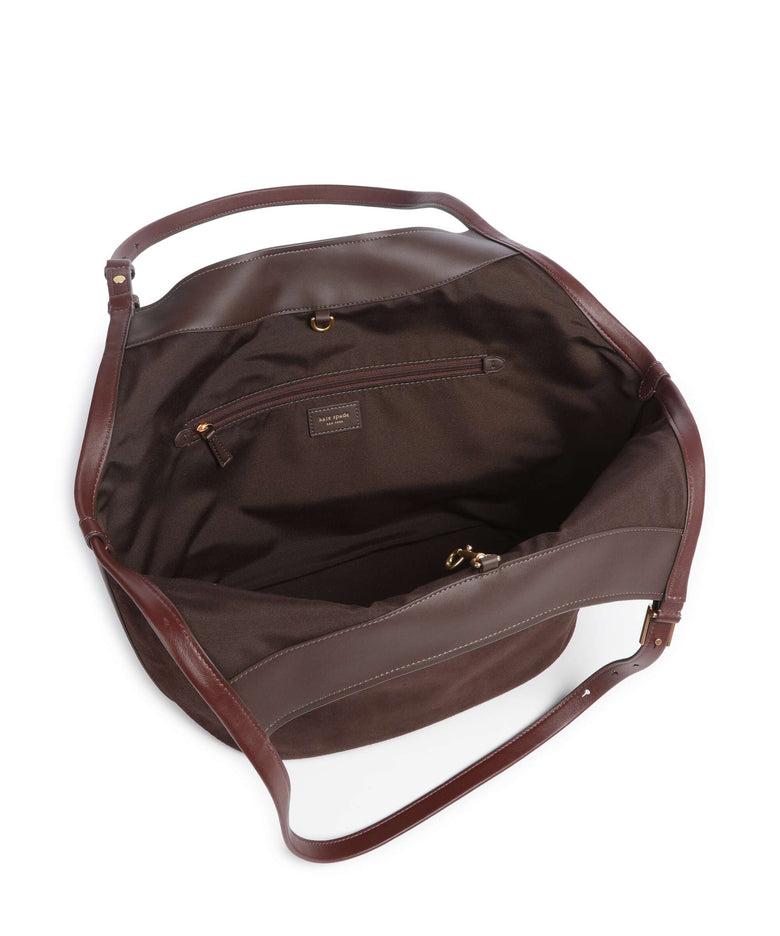 Kate Spade New York Deco Hobo bag hot fudge