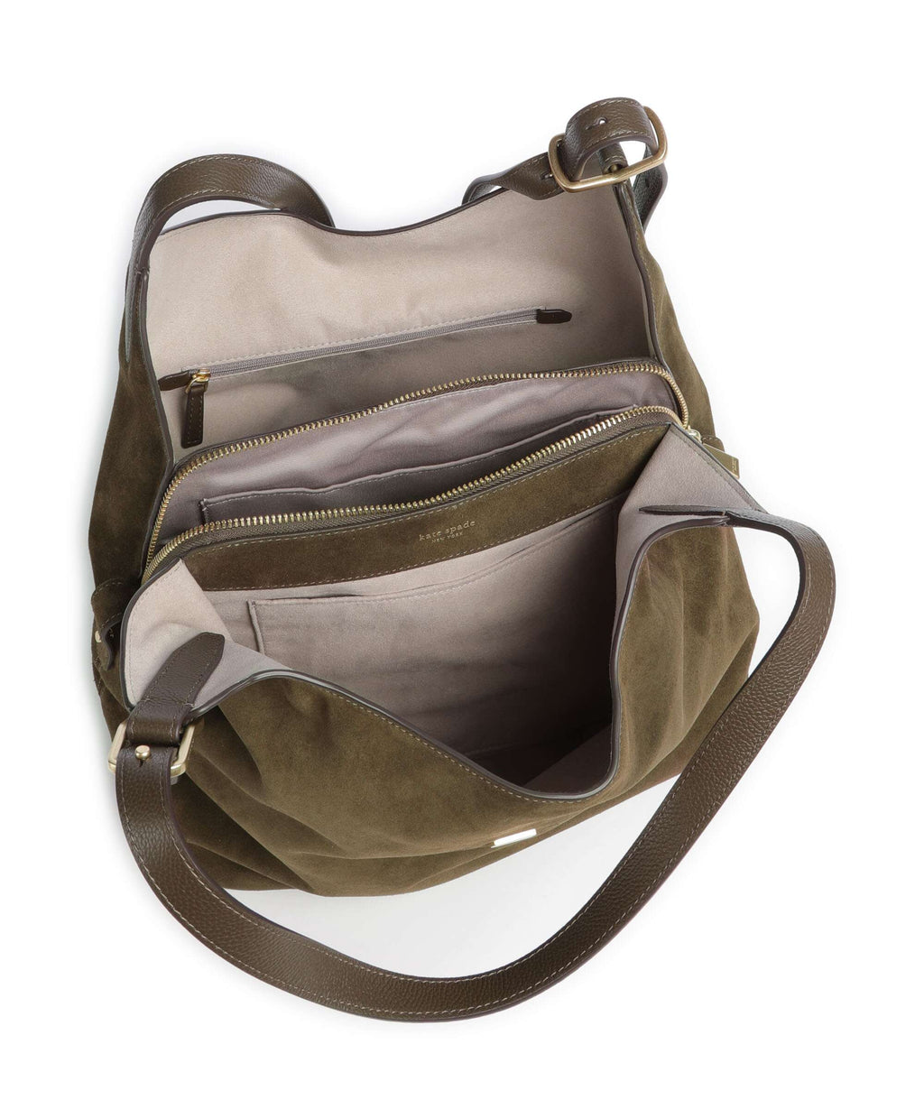 Kate Spade New York Deco Hobo bag burnt sage/multicolour