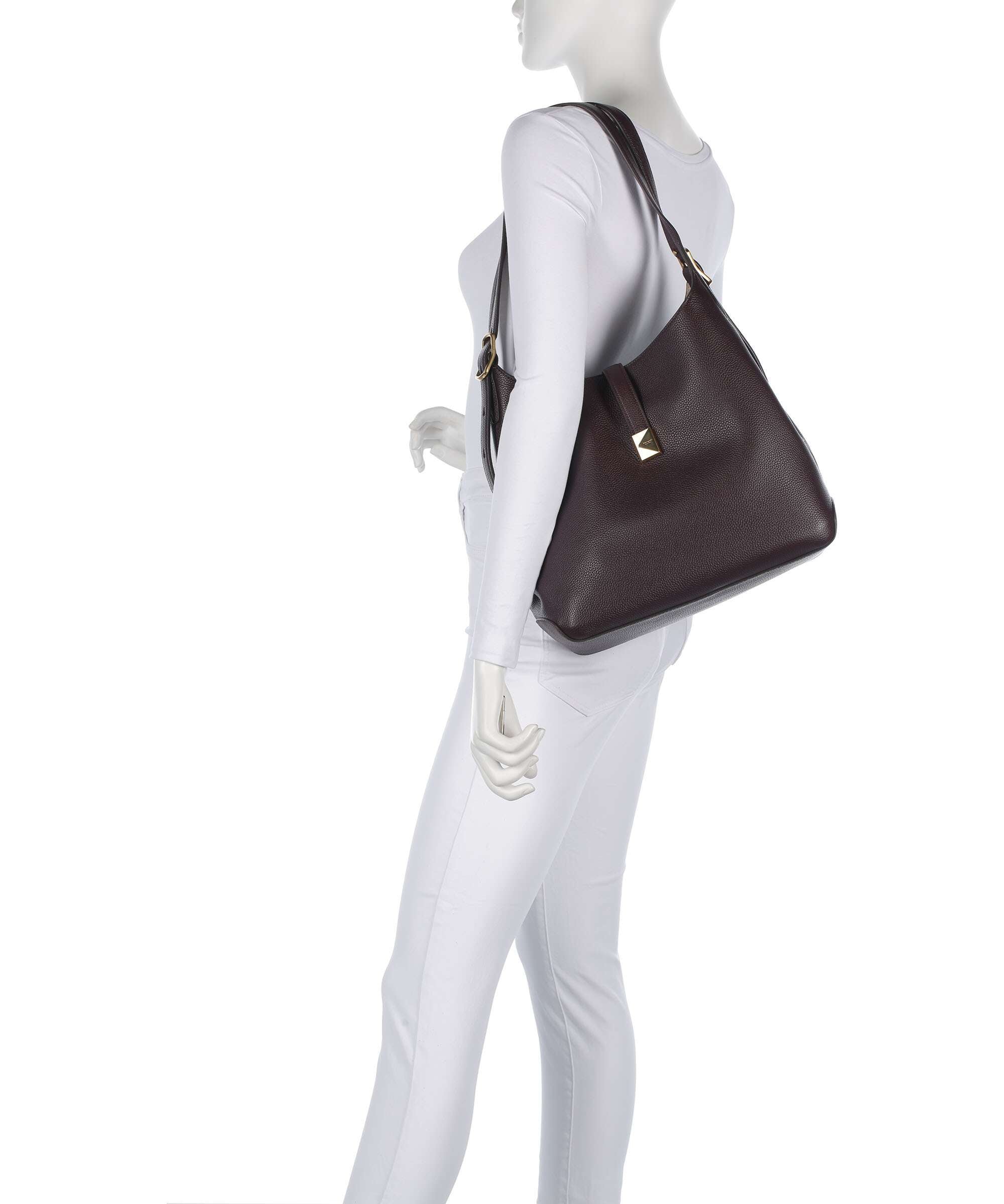 Kate Spade New York Deco Hobo bag blackberry jam