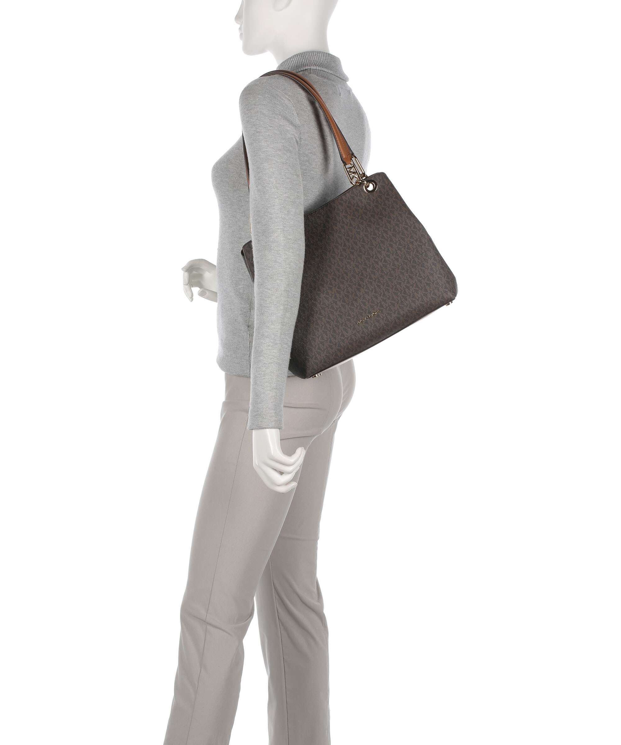 Michael Kors Kensington Hobo bag brown/acron