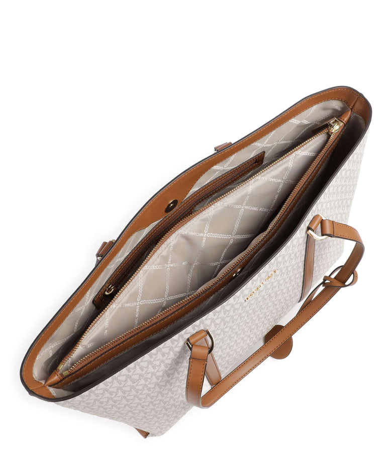 Michael Kors Temple Tote bag vanilla/acorn