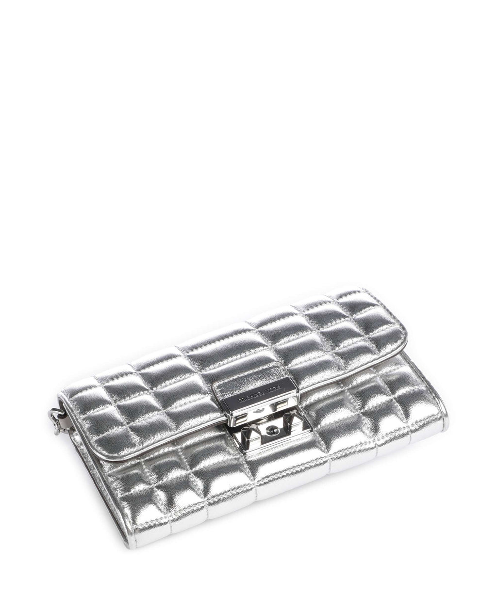 Michael Kors Tribeca Crossbody bag silver