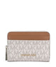 Michael Kors Jet Set Portafoglio vanilla/acorn