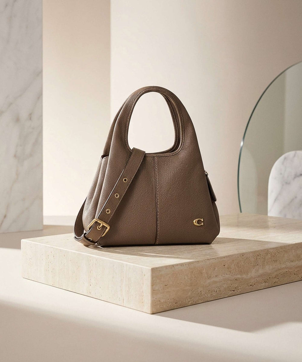 Coach Lana 23 Handbag dark stone