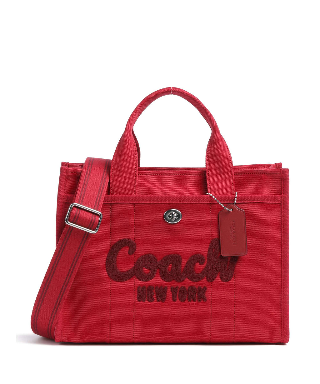 Coach Cargo Handbag red