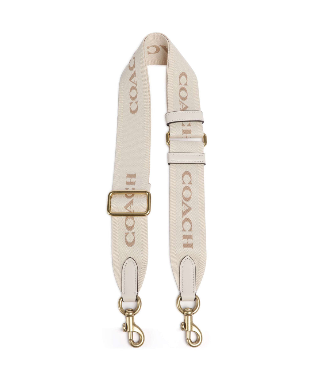 Coach Bag strap chalk