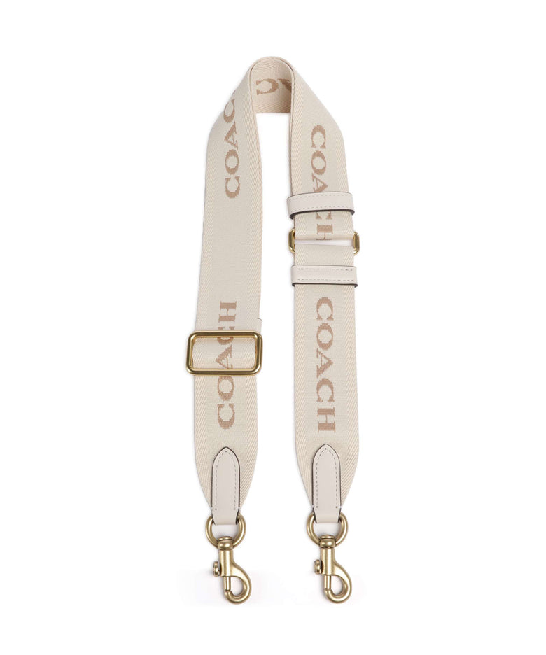 Coach Bag strap chalk