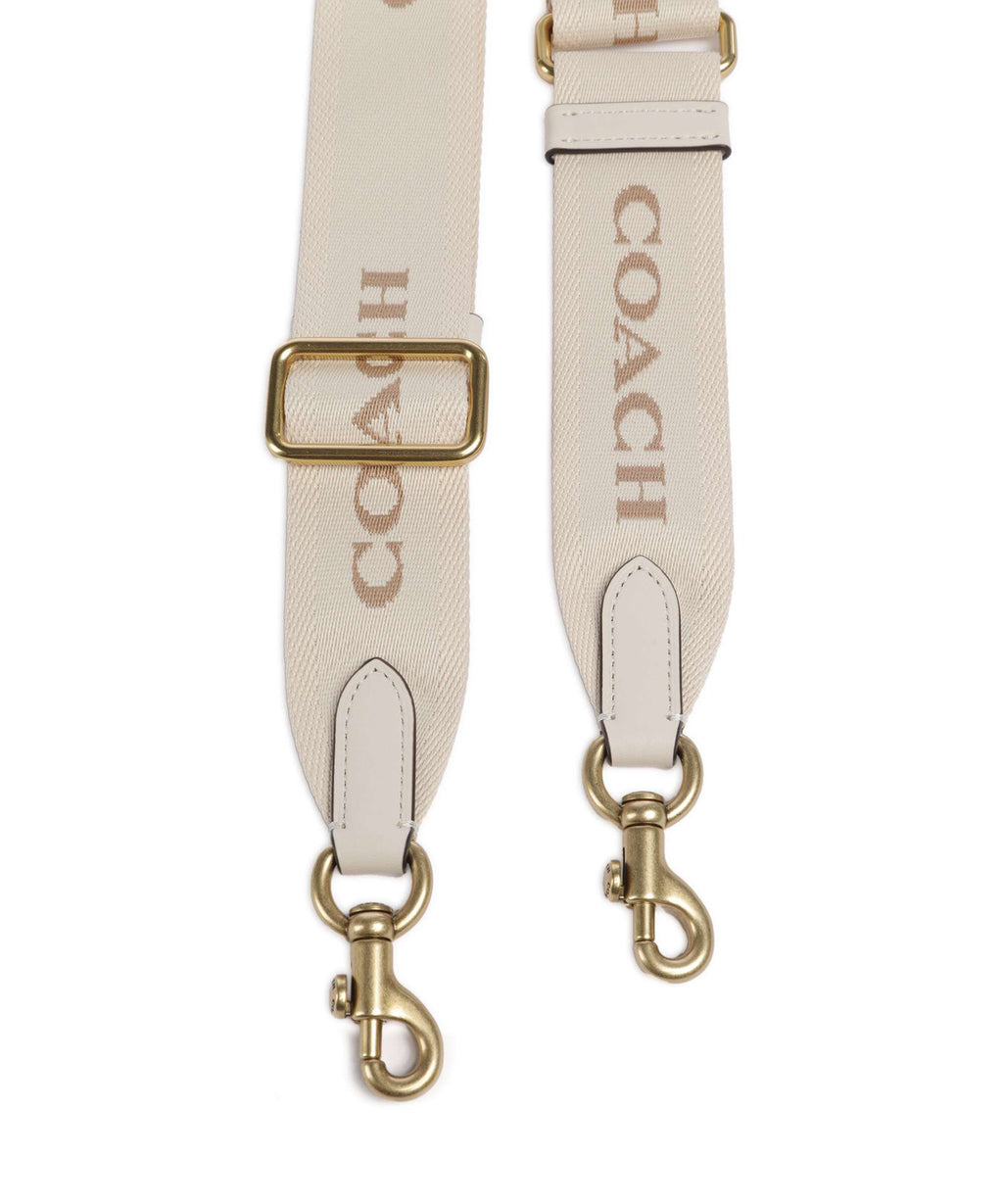 Coach Bag strap chalk