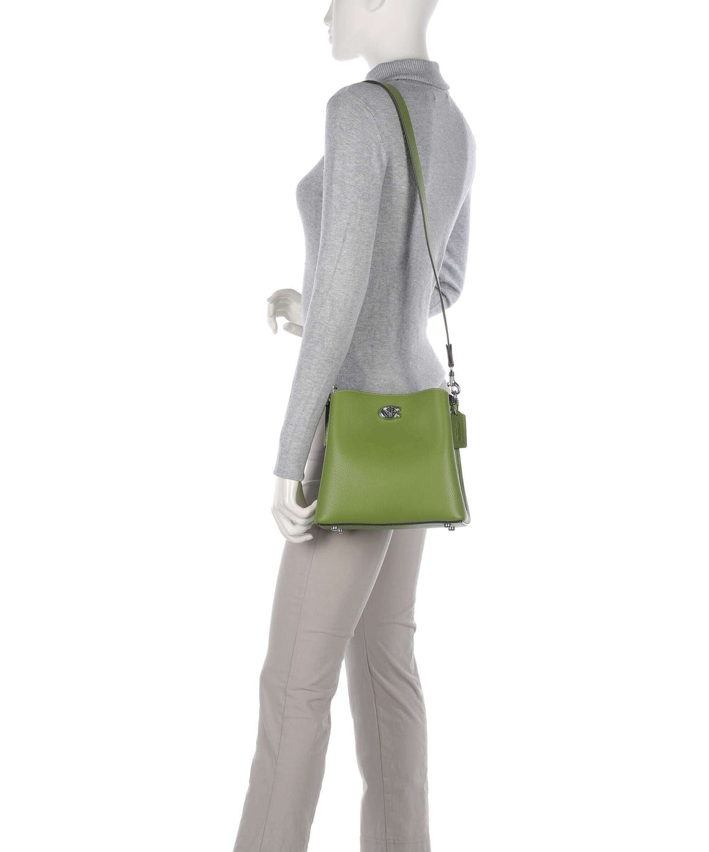 Coach Willow 21 Shoulder bag dark lime 