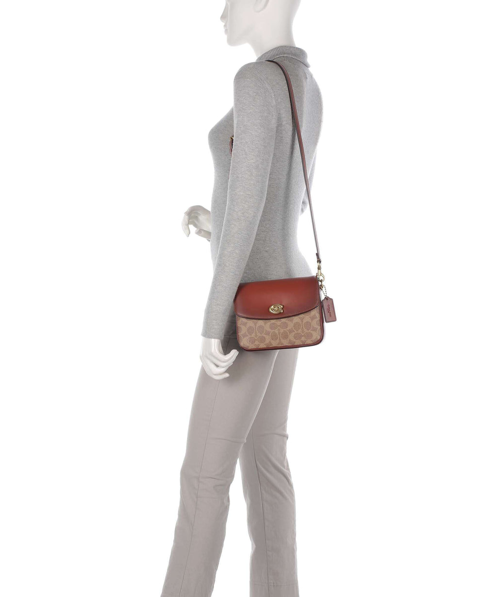 Coach Cassie 19 Crossbody bag tan rust 