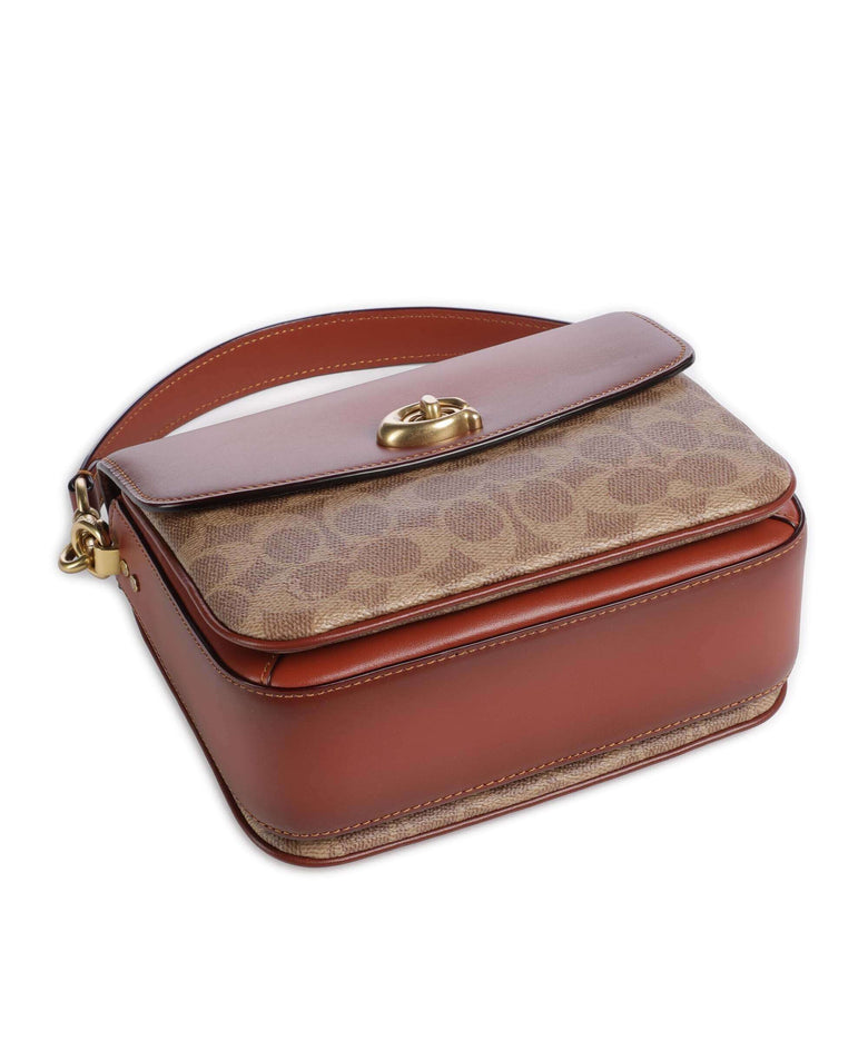 Coach Cassie 19 Crossbody bag tan rust 