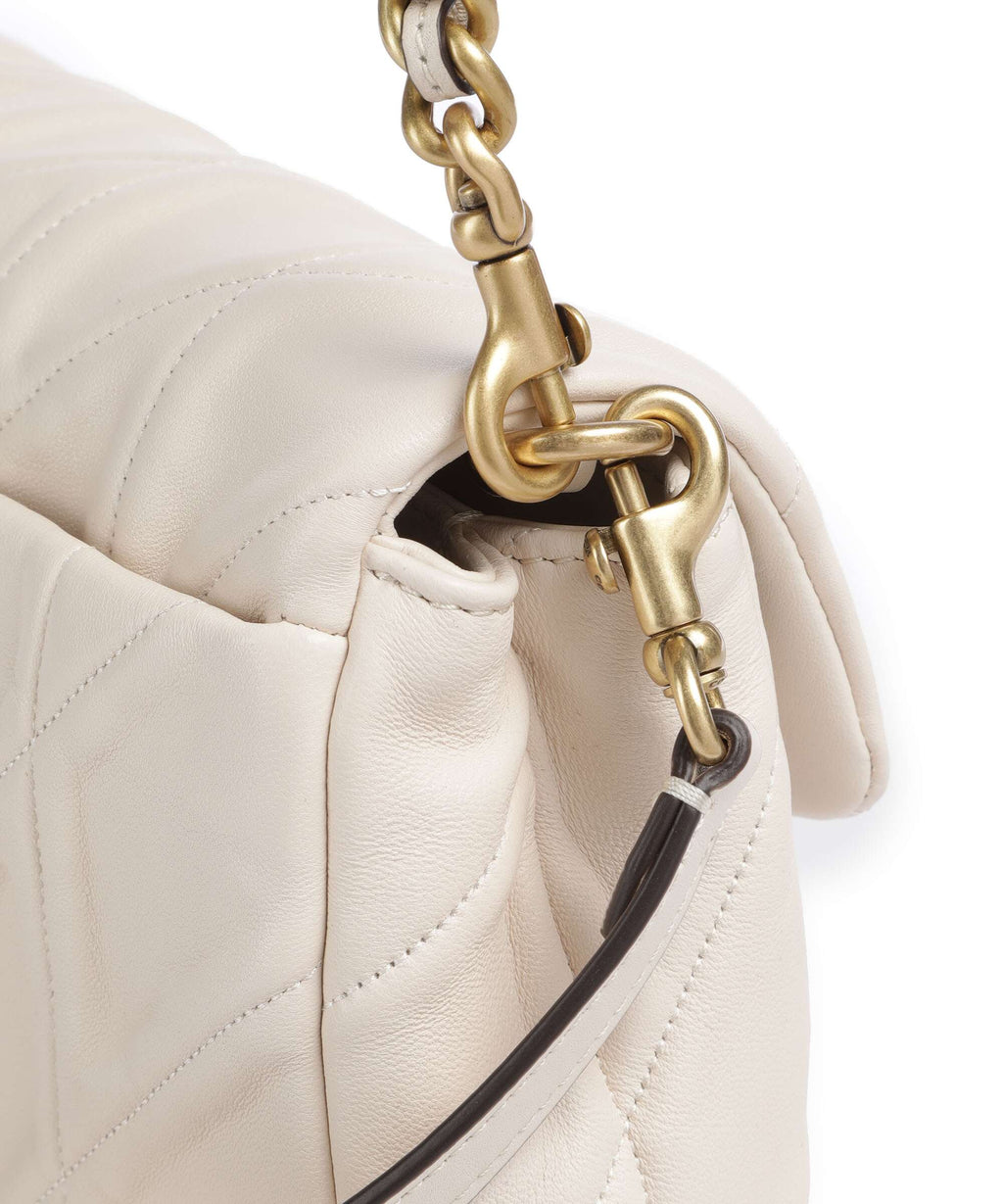 Coach Tabby Quilted Shoulder bag chalk