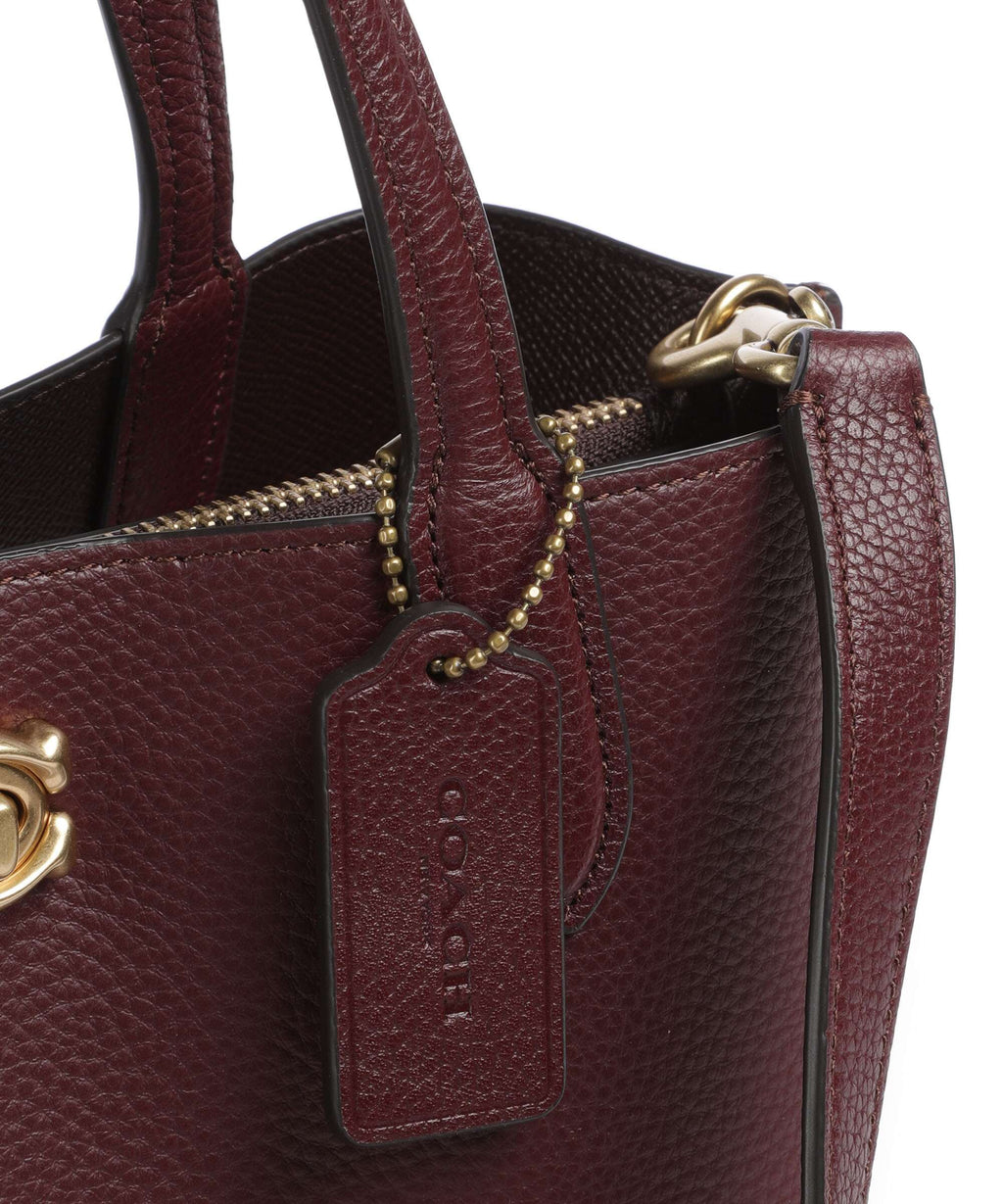 Coach Willow 24 Handbag merlot