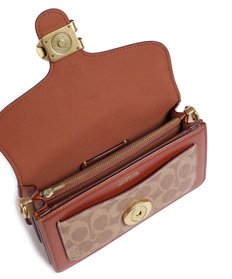 Coach Tabby 20 Shoulder bag tan rust