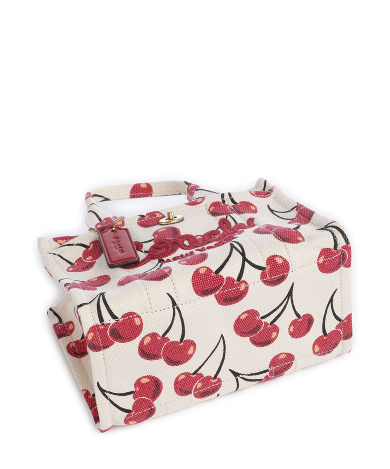 Coach Cargo Cherry Print 20 Crossbody bag chalk/multicolour