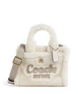 Coach Cargo Shearling 20 Borsa a tracolla chalk