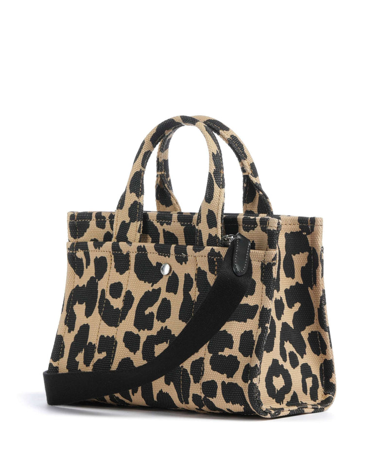 Coach Cargo Leopard Print 20 Crossbody bag black/multicolour