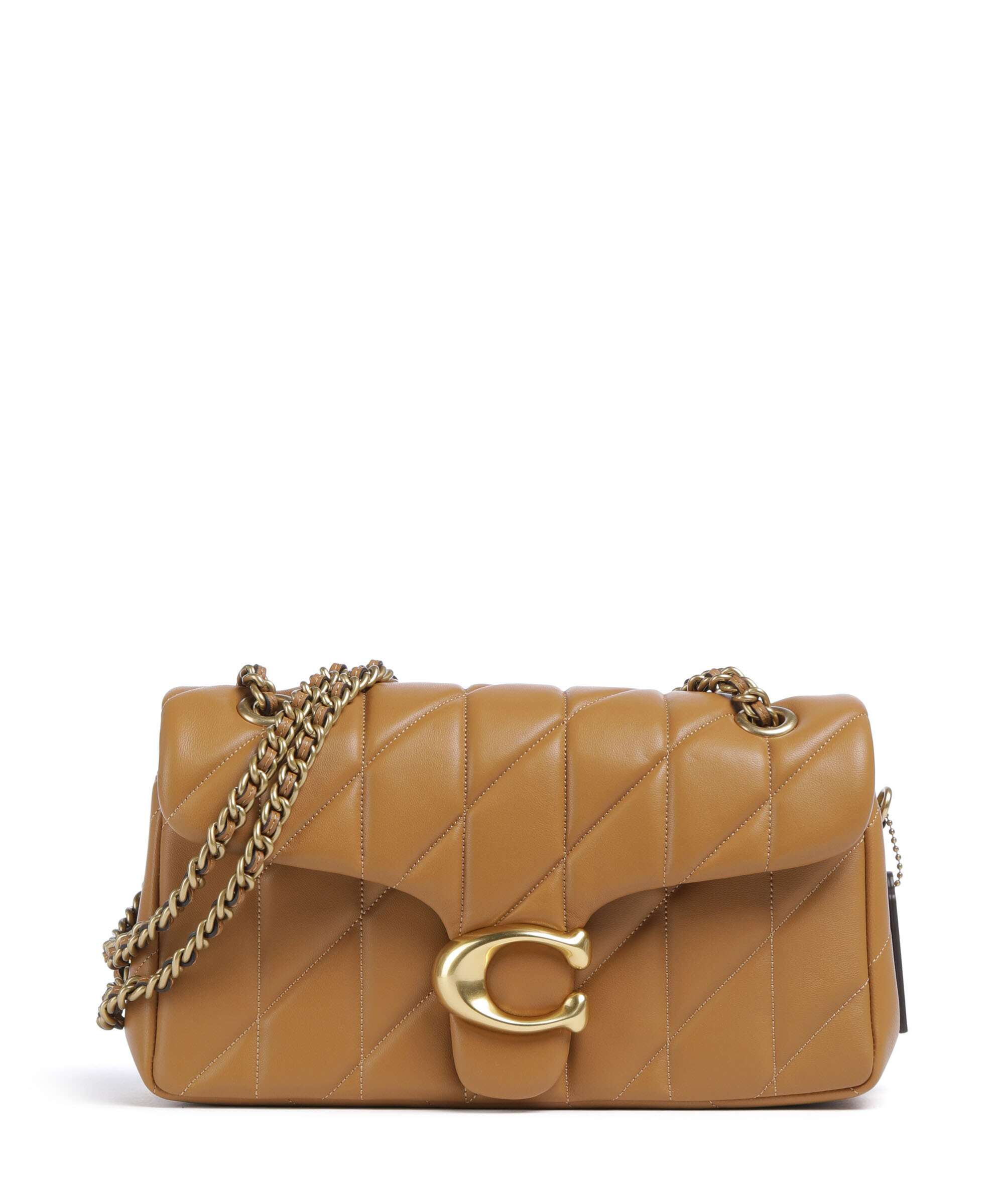 Coach Tabby Quilted 26 Shoulder bag honey brown