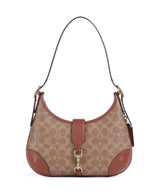 Coach Hamptons Signature Borsa a spalla tan caramel
