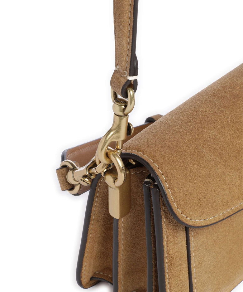 Coach Tabby Suede 20 Shoulder bag sand