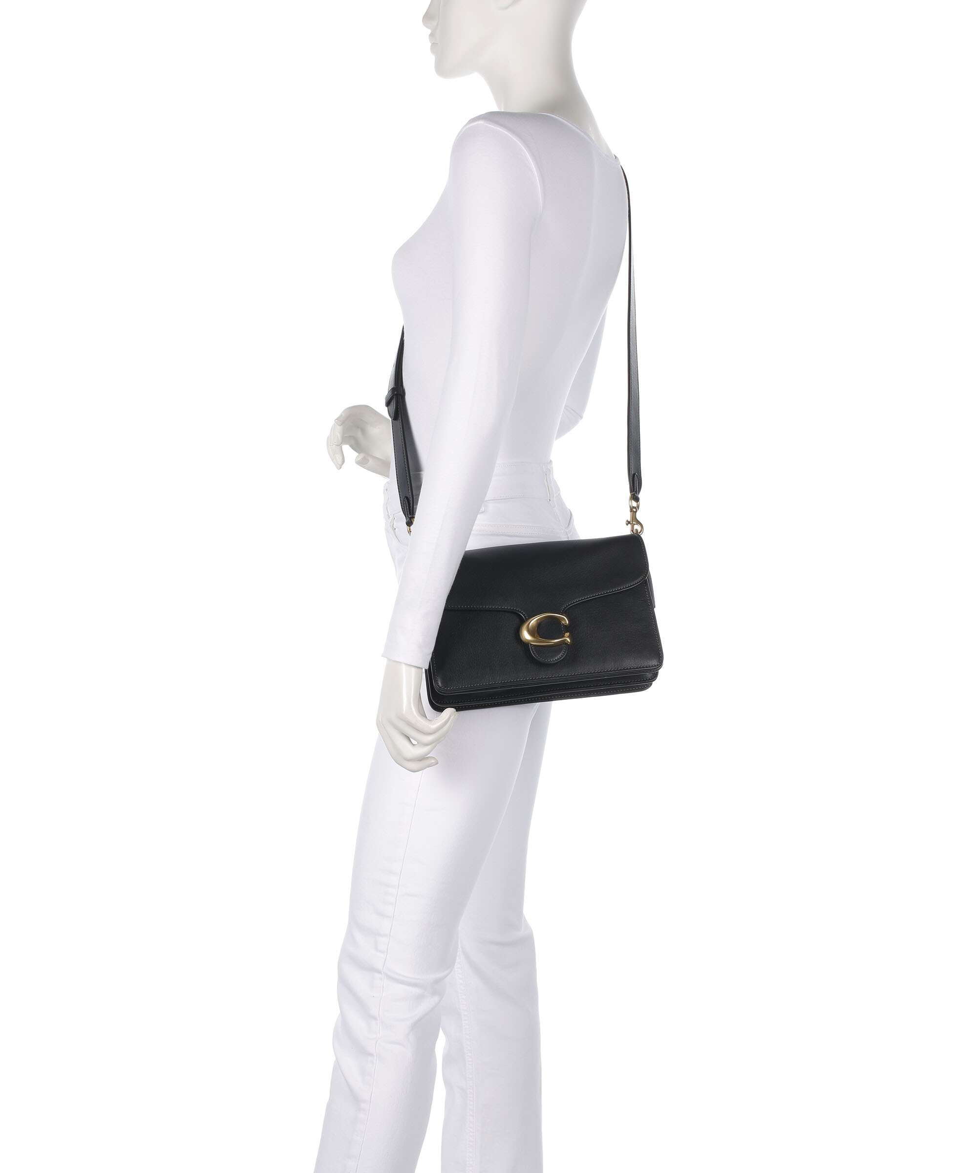 Coach Tabby Soft Chain Shoulder bag black