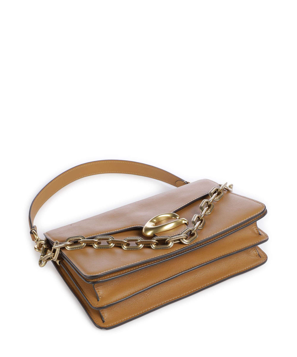 Coach Tabby Soft Chain Shoulder bag honey brown