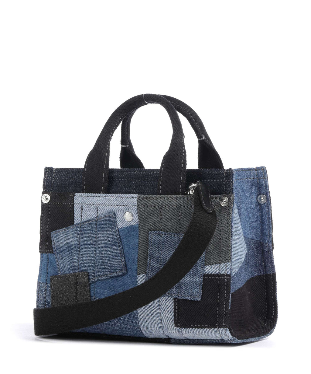 Coach Cargo Patchwork 20 Handbag denim/multicolour