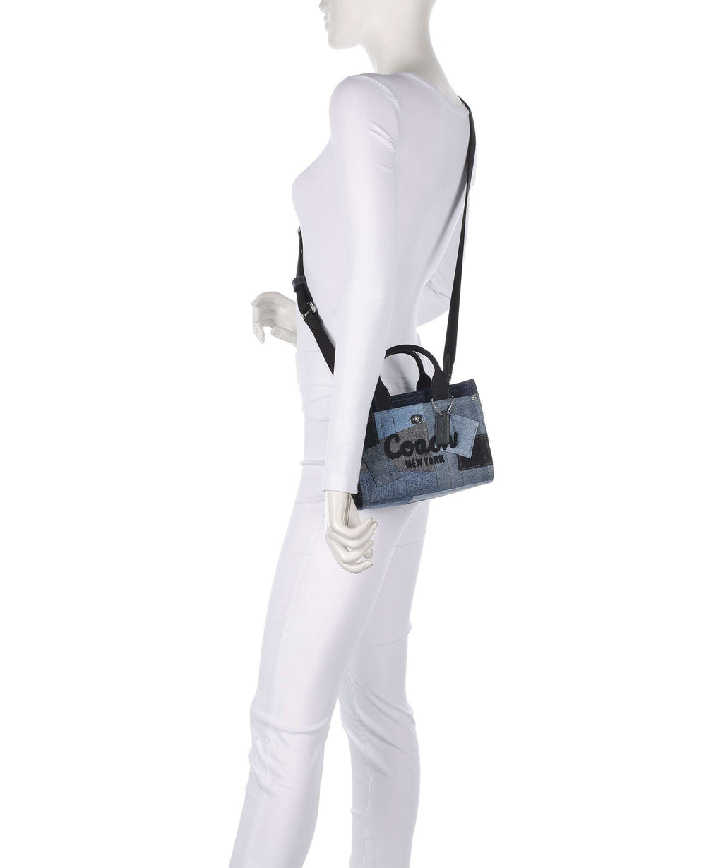 Coach Cargo Patchwork 20 Handbag denim/multicolour