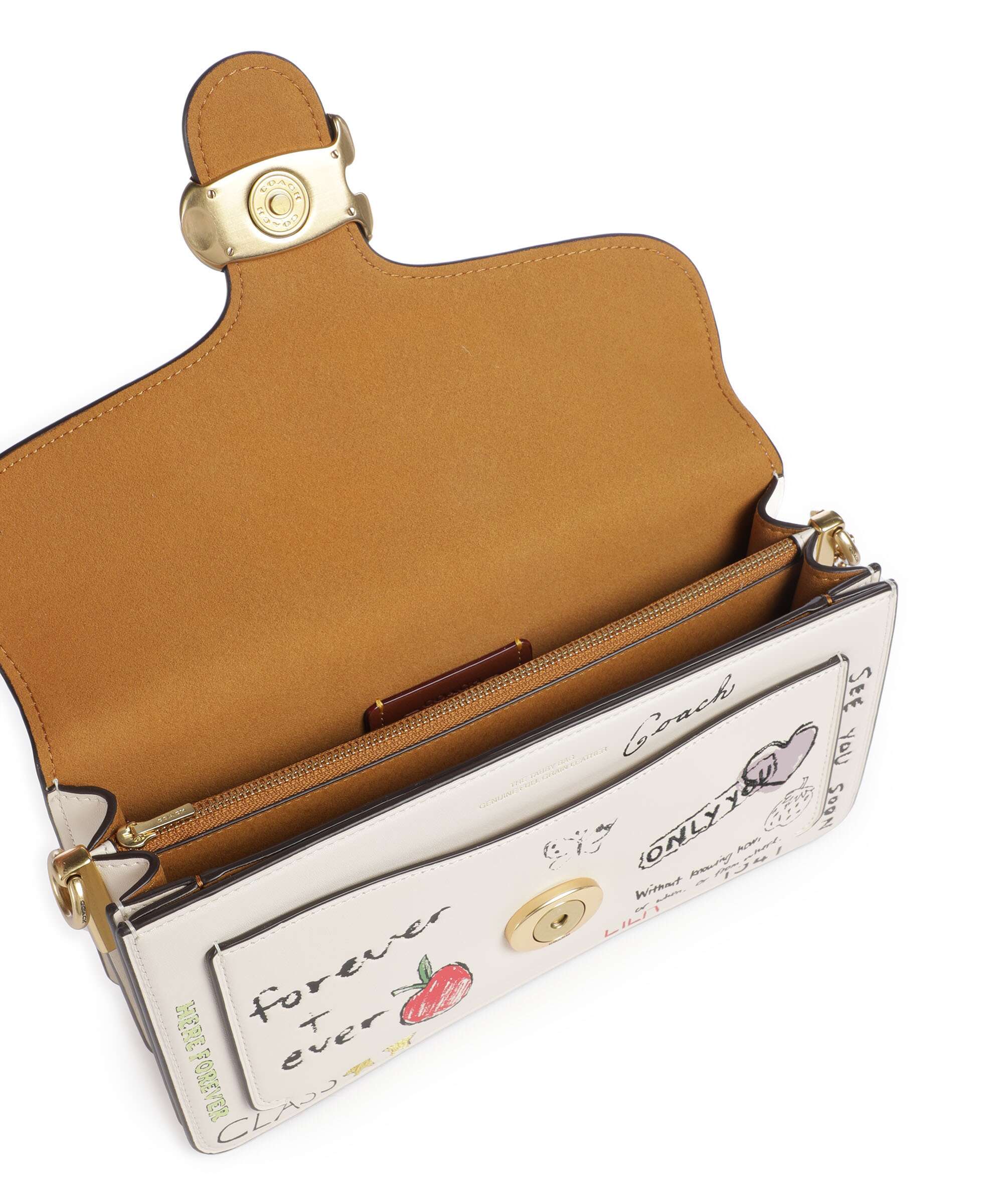 Coach Tabby Sketch Print 26 Shoulder bag chalk/multicolour