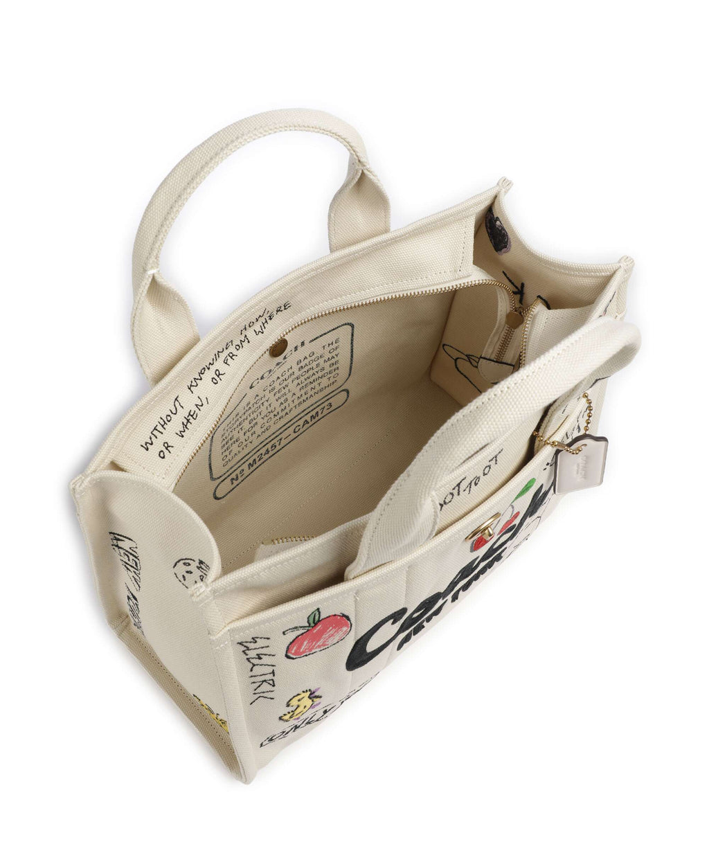 Coach Cargo Sketch Print Handbag natural/multicolour