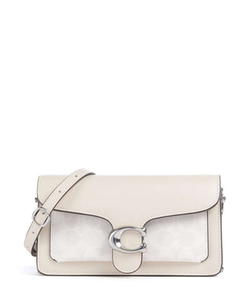 Coach Tabby Chain Borsa a tracolla white chalk