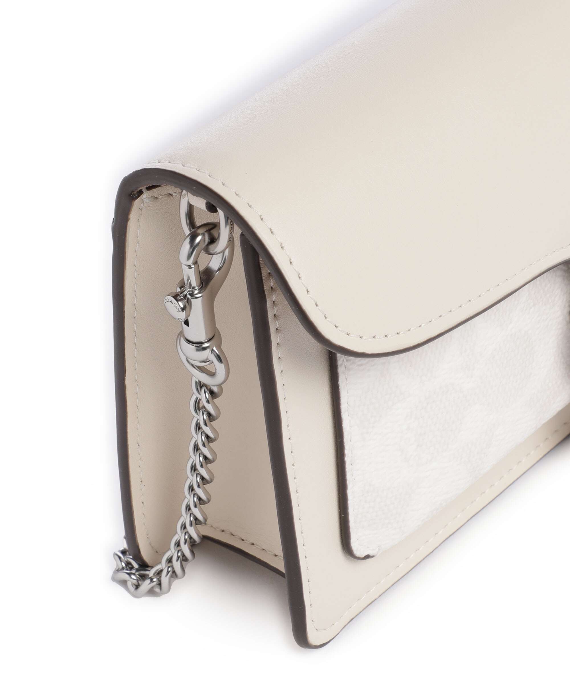 Coach Tabby Chain Crossbody bag white chalk
