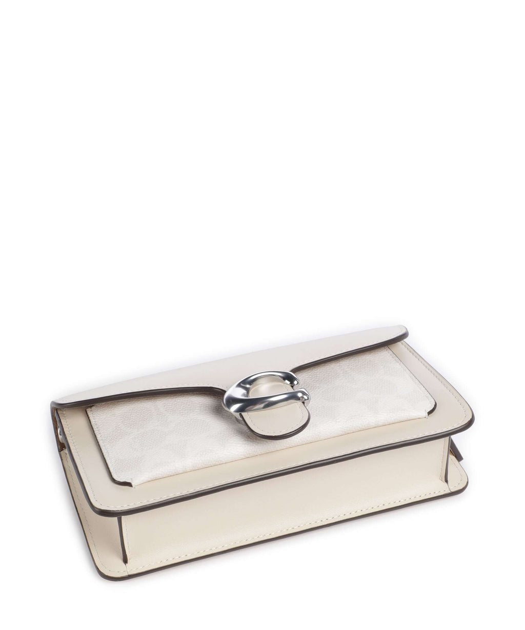 Coach Tabby Chain Crossbody bag white chalk