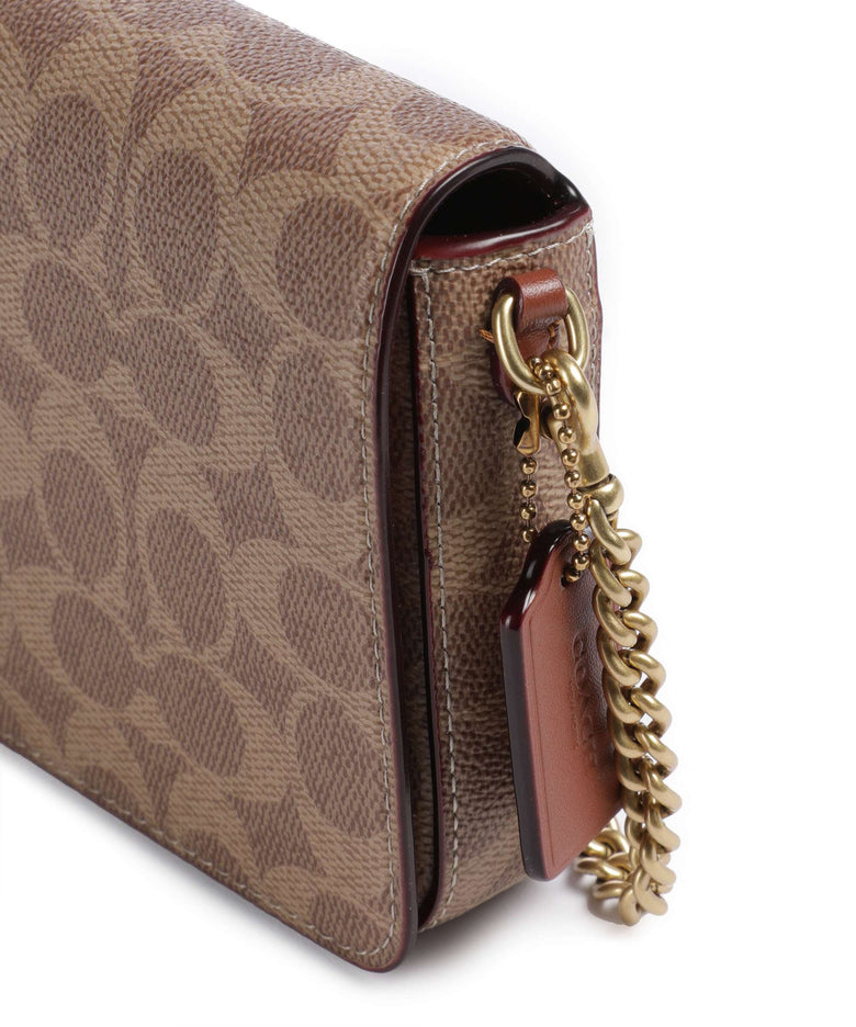 Coach Mila Wallet tan caramel