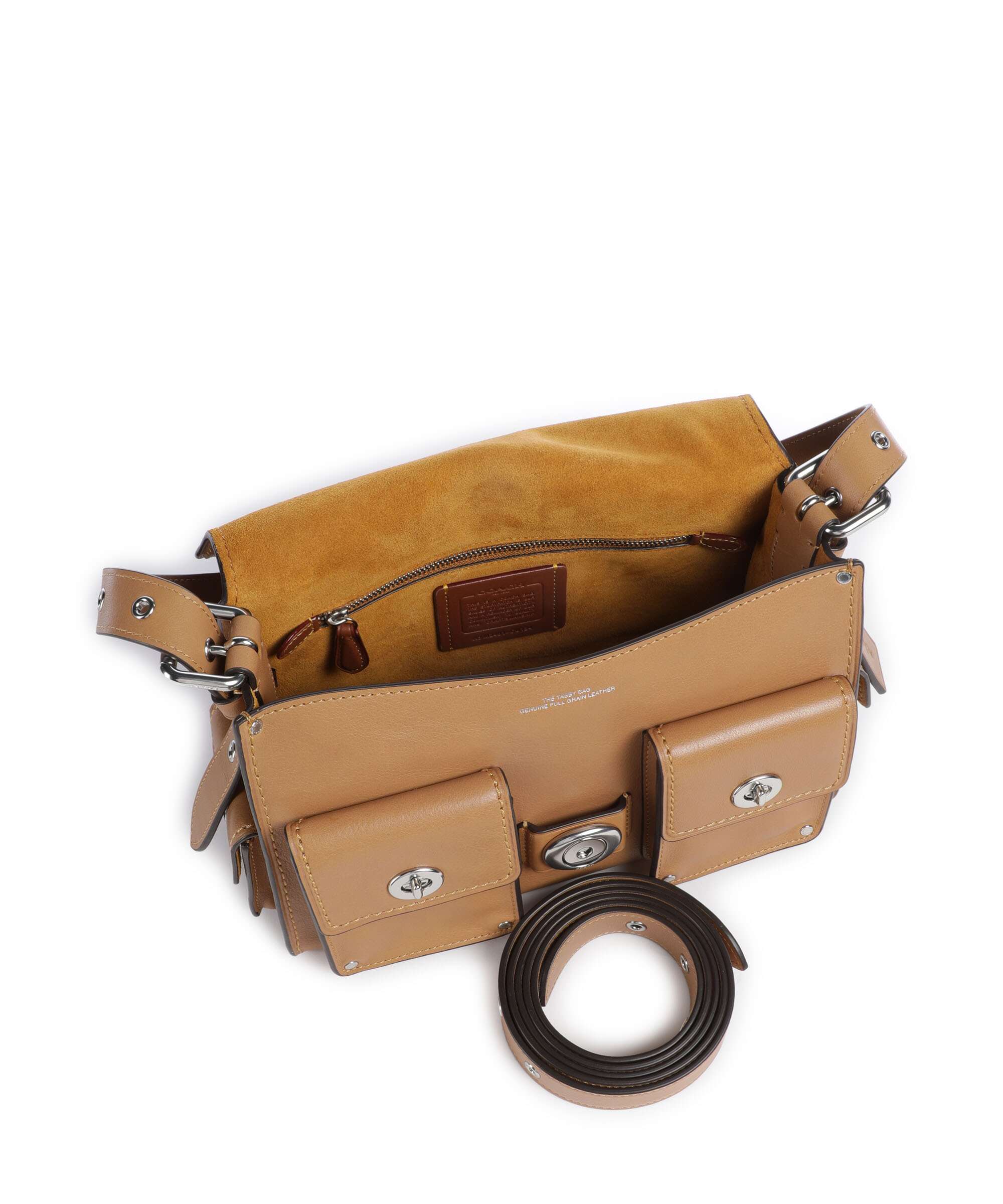 Coach Tabby Cargo Shoulder bag honey brown