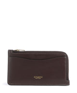 Coach New York Porta carte di credito maple