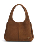 Coach Lana Suede Borsa hobo warm brown
