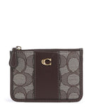 Coach Essential Signature Porta carte di credito oak