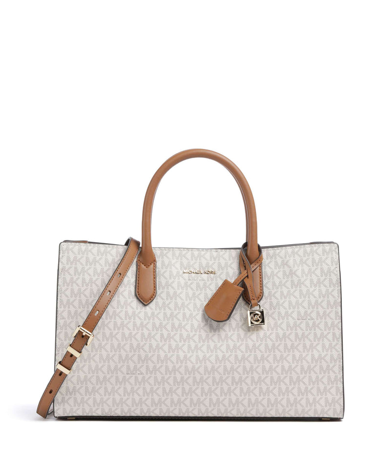Michael Kors Scarlett Handbag vanilla/acorn