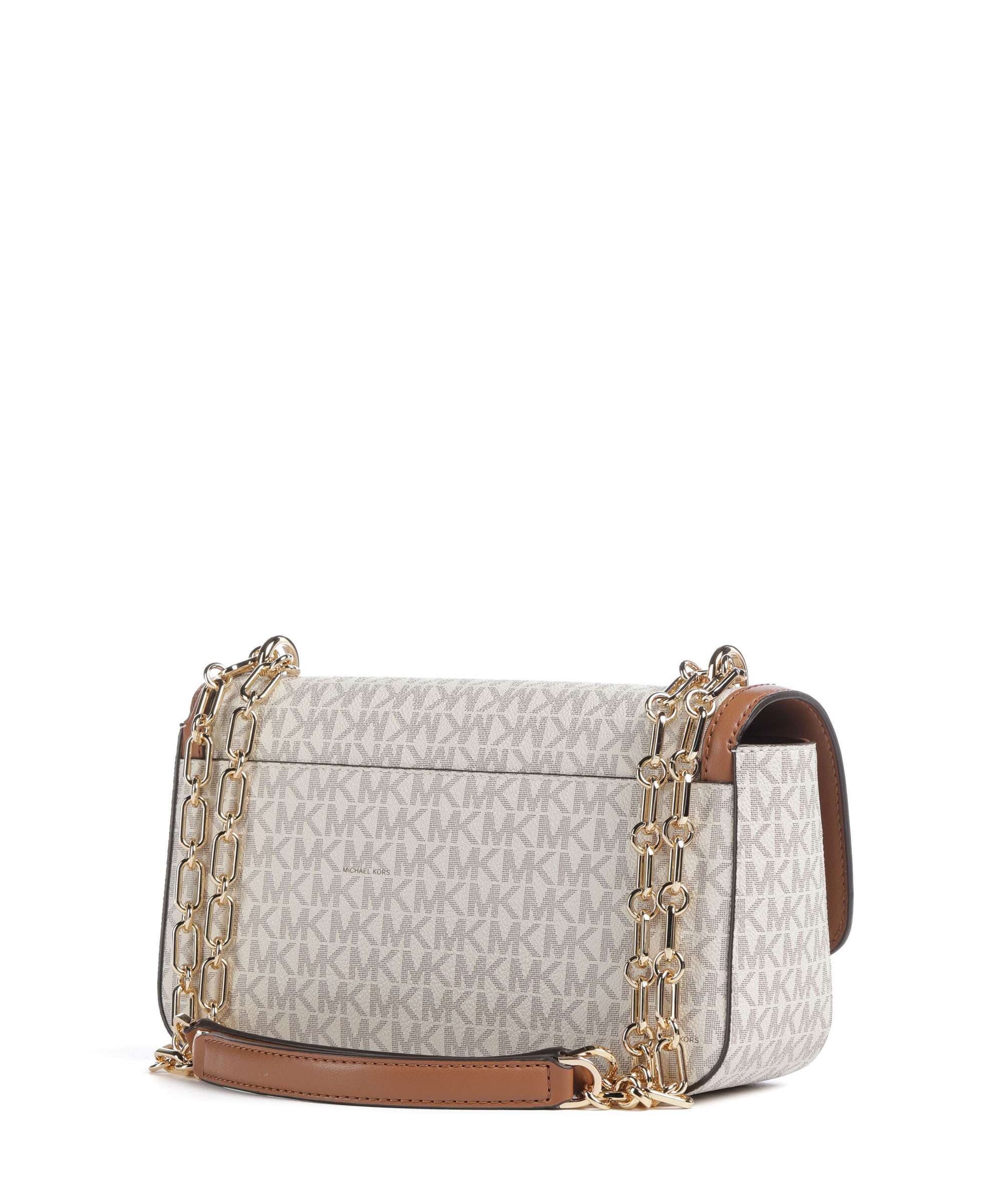 Michael Kors Tribeca Large Shoulder bag vanilla/acorn