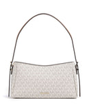 Michael Kors Moore Medium Borsa a spalla vanilla/acorn
