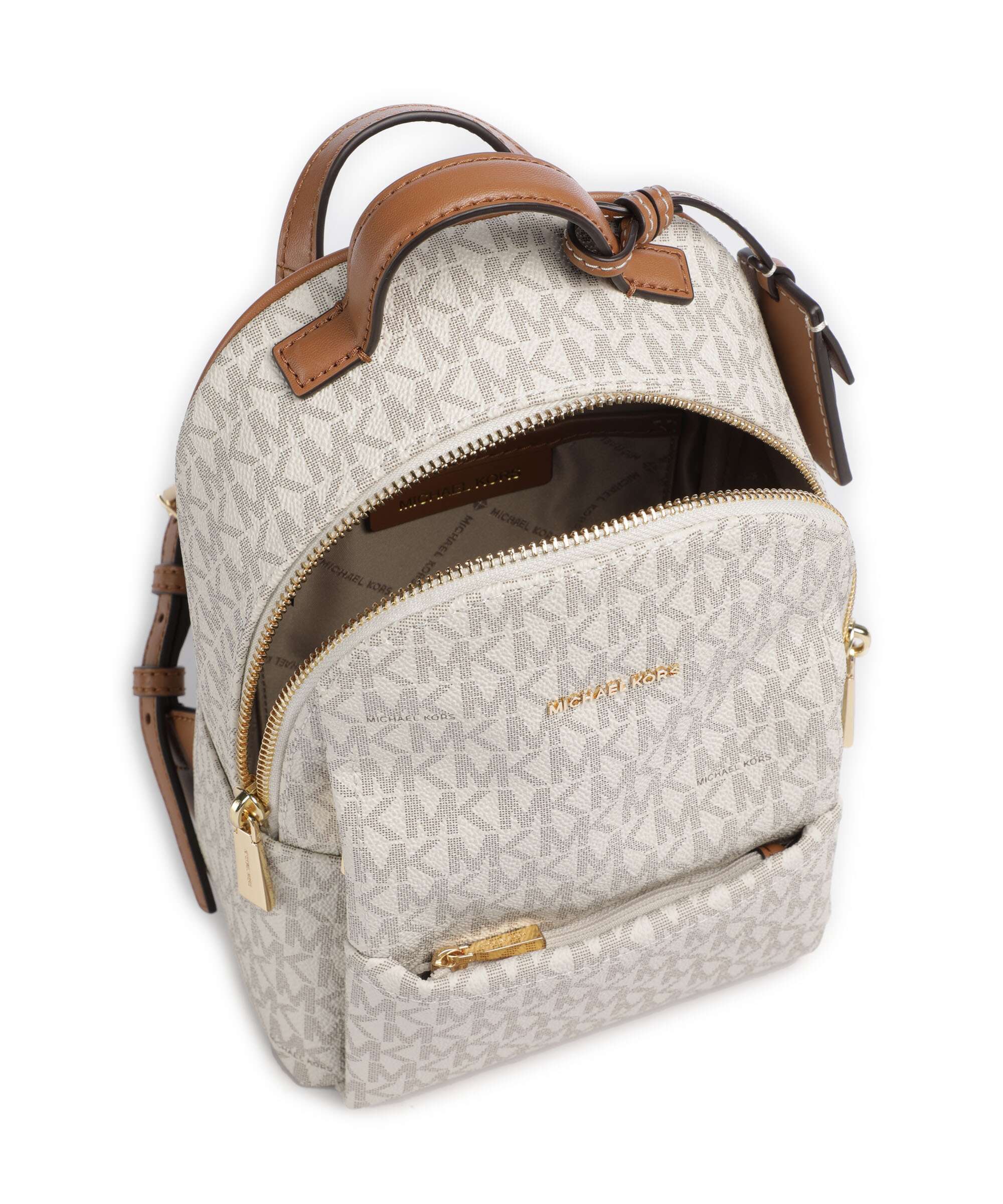Michael Kors Sable XS Backpack vanilla/acorn