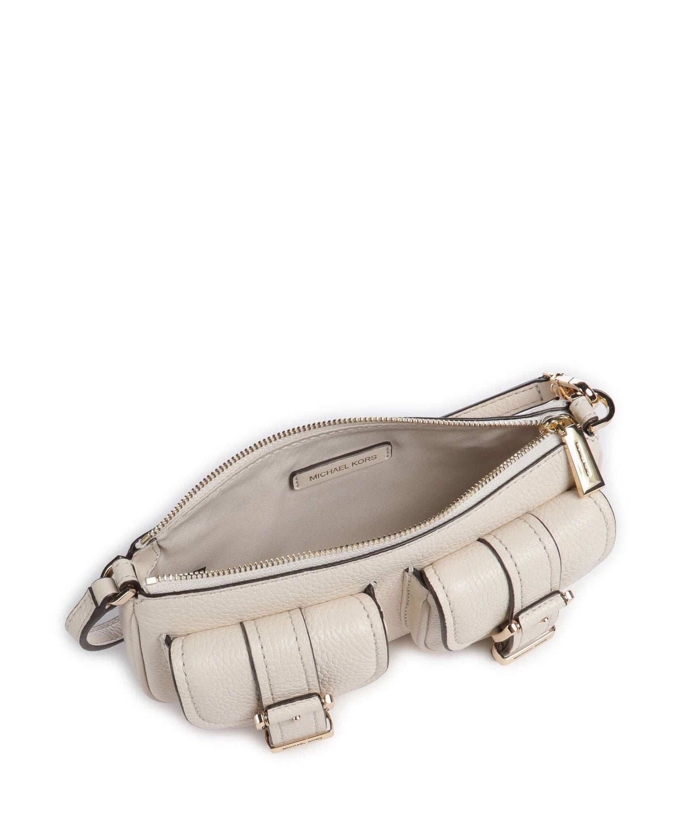 Michael Kors Zoe Small Shoulder bag light cream